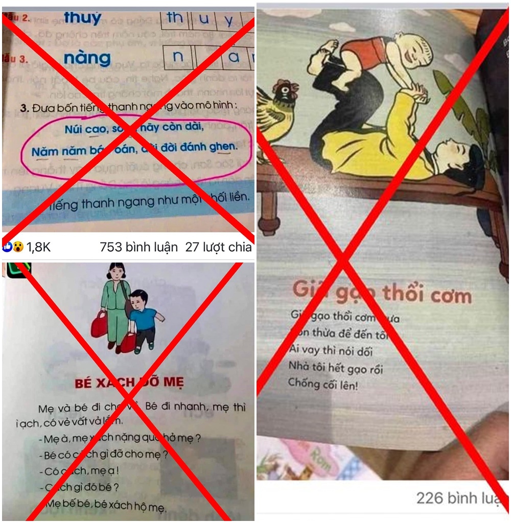 Một số bài đăng trên mạng xã hội. Ảnh: Chụp màn hình.