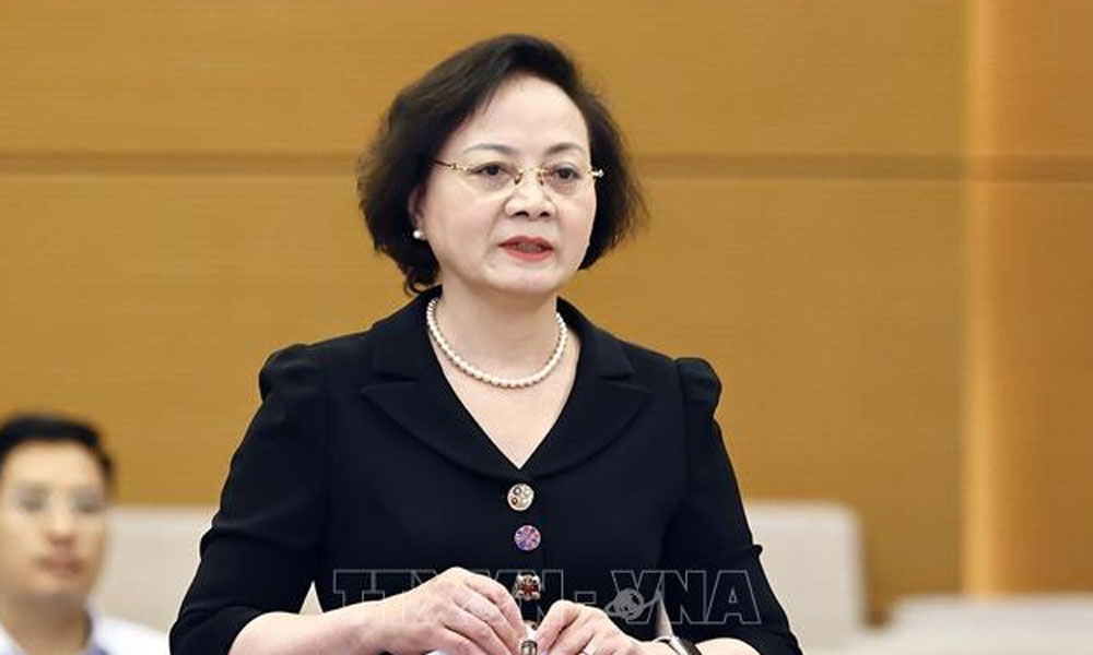 Bộ trưởng Bộ Nội vụ Phạm Thị Thanh Trà.