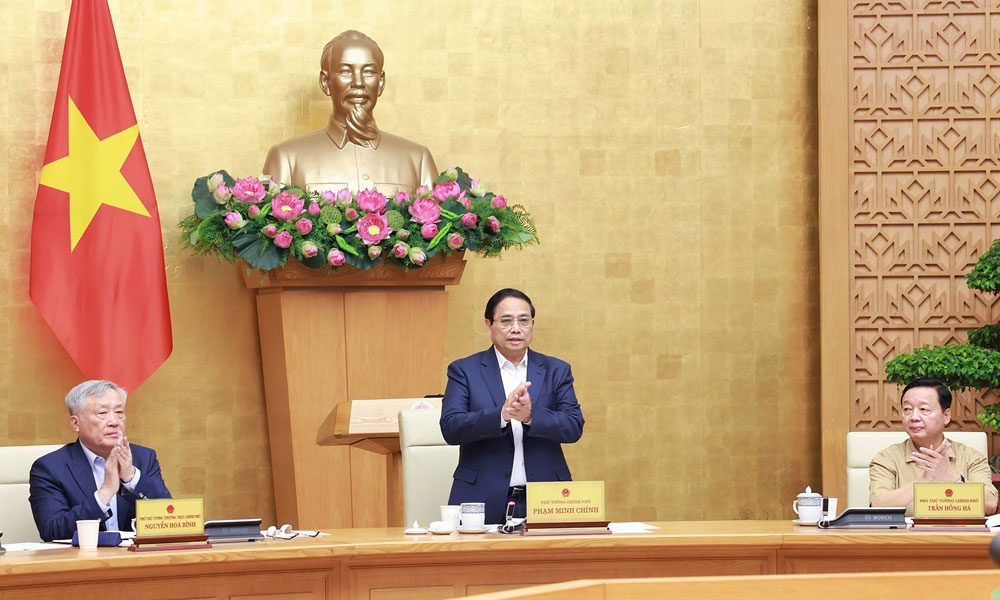 Thủ tướng Phạm Minh Chính chủ trì Phiên họp Chính phủ thường kỳ tháng 6 năm 2025 và Hội nghị trực tuyến Chính phủ với các địa phương.