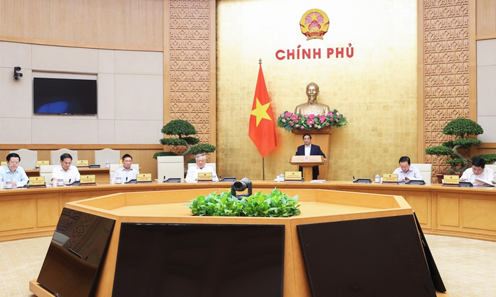 Thủ tướng Phạm Minh Chính chủ trì Phiên họp Chính phủ chuyên đề xây dựng pháp luật tháng 9/2025.