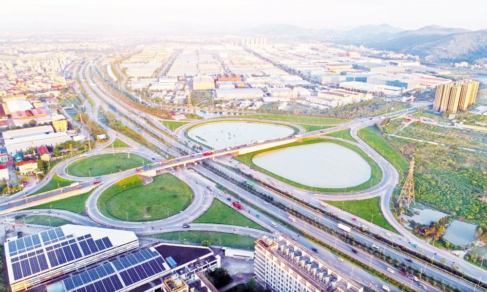 Tuyến cao tốc Hà Nội - Bắc Giang. Ảnh: Việt Hưng.