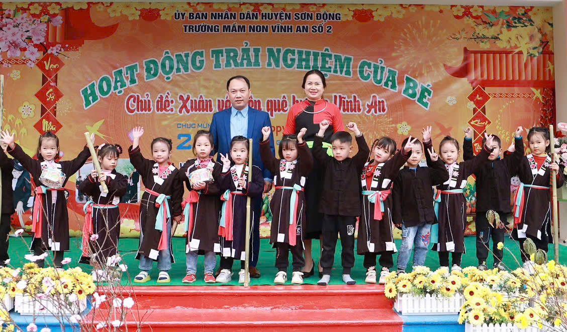 Trường Mầm non Vĩnh An số 2 tổ chức hoạt động trải nghiệm chủ đề: 