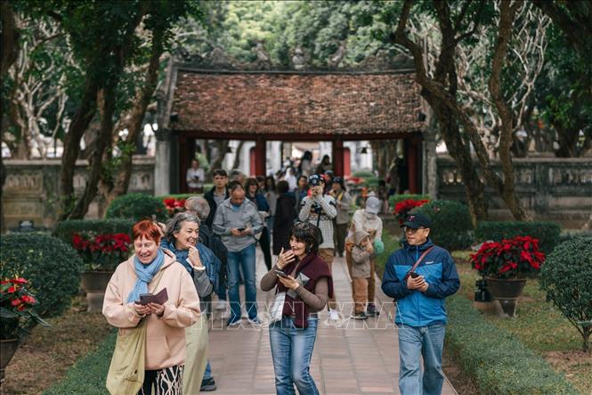 Hà Nội là điểm đến được nhiều du khách lựa chọn khi đến với Việt Nam. Ảnh: Phạm Tuấn Anh/TTXVN