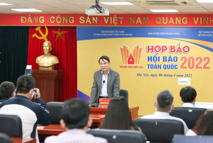 Họp báo Hội báo Toàn quốc 2022.