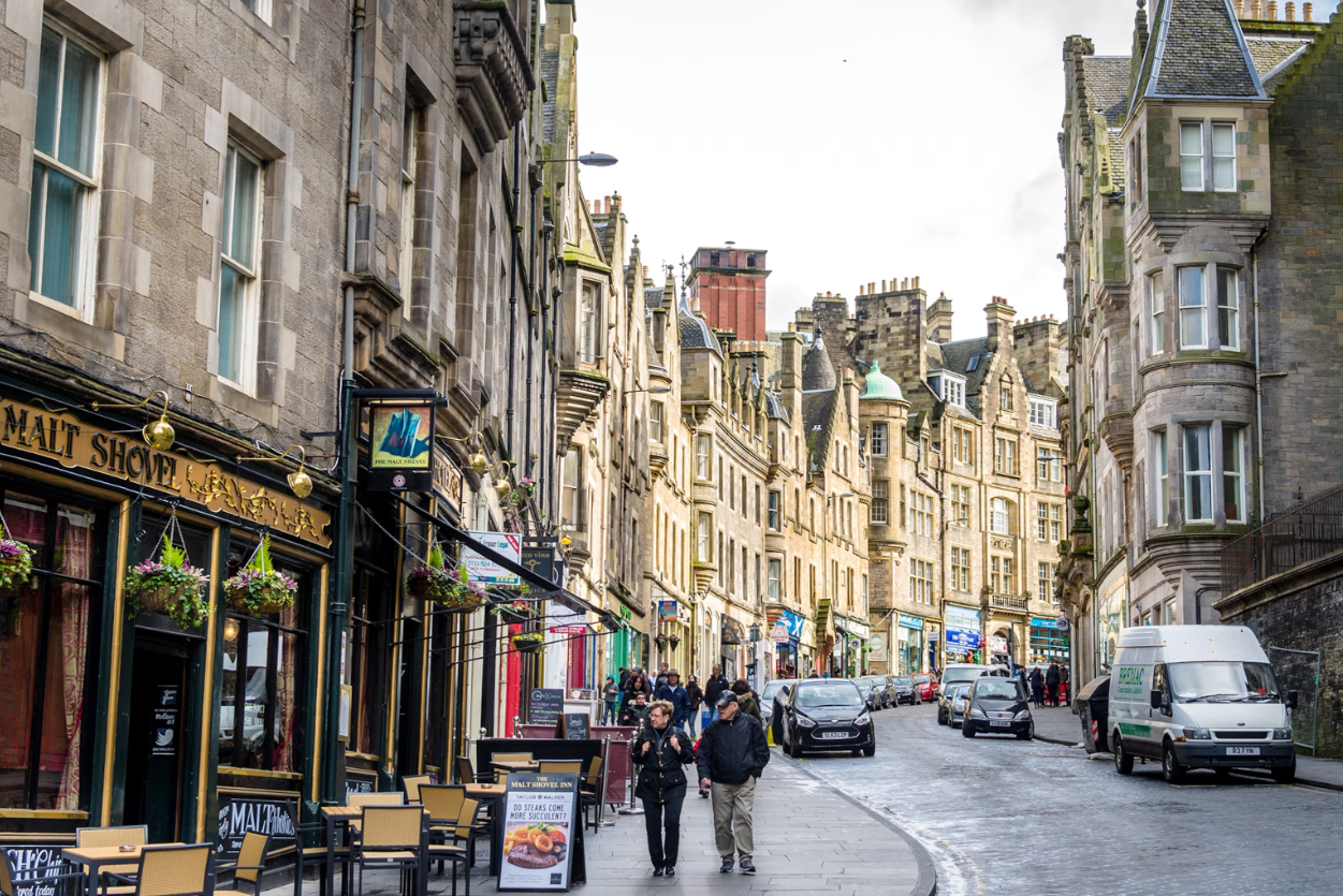 Thành phố Edinburgh đã trở thành 