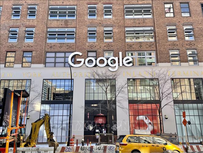 Văn phòng Google tại New York, Mỹ. Ảnh tư liệu: Kyodo/TTXVN