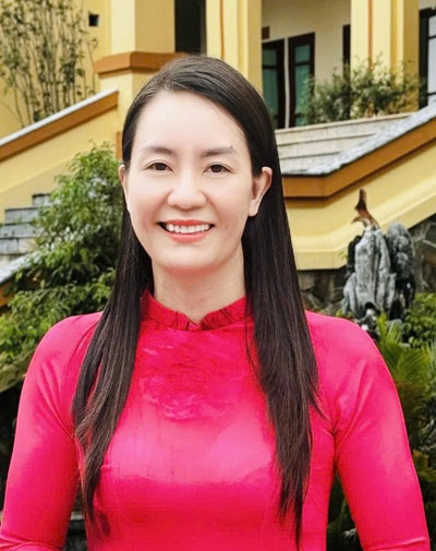 Đồng chí Vũ Thanh Hương, Trưởng Ban Xây dựng Đảng, Đảng ủy xã Tiên Du.