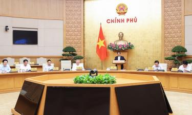 Thủ tướng Phạm Minh Chính chủ trì Phiên họp Chính phủ chuyên đề xây dựng pháp luật tháng 9/2025.