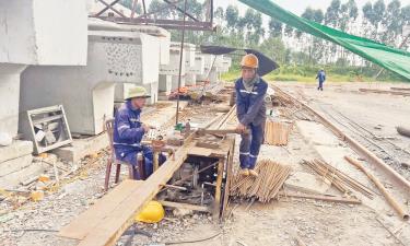 Nhà thầu thi công đường Vành đai 4 - Vùng Thủ đô, đoạn qua tỉnh Bắc Ninh.