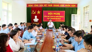 Hội nghị kiểm tra thực tế xã đạt chuẩn nông thôn mới nâng cao năm 2024