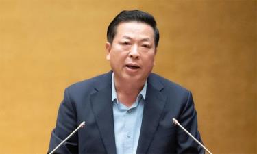 Bộ trưởng Xây dựng Trần Hồng Minh.