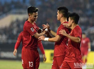 Một chiến thắng dễ dàng của đội tuyển Việt Nam.