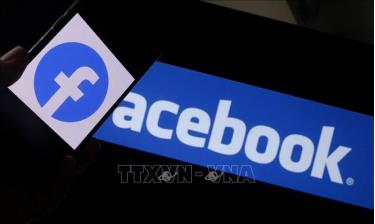 Biểu tượng Facebook. Ảnh: AFP/TTXVN