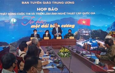 Họp báo phát động Cuộc thi và Triển lãm (Ảnh: ĐĂNG KHOA)