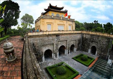 Đoan Môn là cửa chính phía Nam vào Hoàng thành Thăng Long được xây dựng vào thời nhà Lê trung hưng được tu sửa vào thời nhà Nguyễn. Ảnh tư liệu, minh họa: