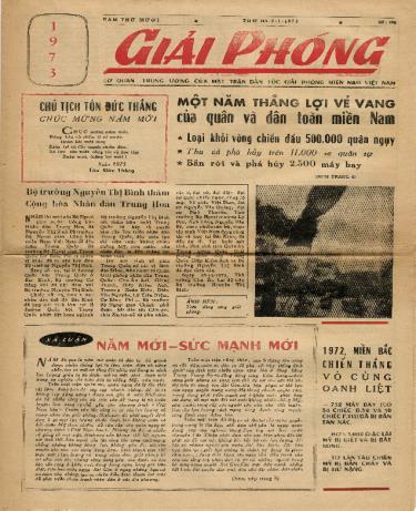 Số Xuân Qúy Sửu 1973.