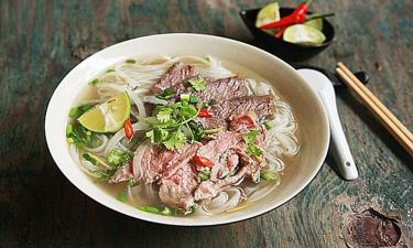 Món phở bò Nam Định.
