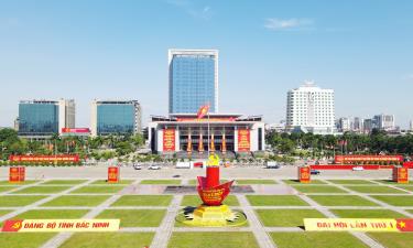 Khu vực Quảng trường 3/2 được trang trí bắt mắt.