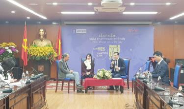 Tọa đàm nhân ngày Phát thanh Thế giới năm 2022 với chủ đề “Phát thanh và sự tin cậy”. Ảnh: Lê Tâm