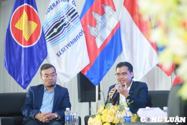Nhà báo Ngô Trần Thịnh là khách mời tại Hội thảo quốc tế “Quản trị toà soạn báo chí số: Lý luận, thực tiễn, kinh nghiệm tại khu vực ASEAN” do Hội Nhà báo Việt Nam tổ chức.
