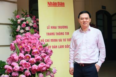 Nhà báo Ngô Việt Anh.